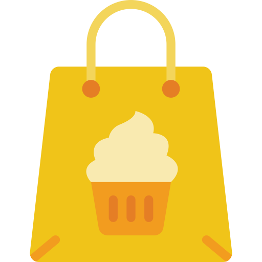 Gift bag Basic Miscellany Flat icon