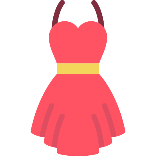ドレス Basic Miscellany Flat icon