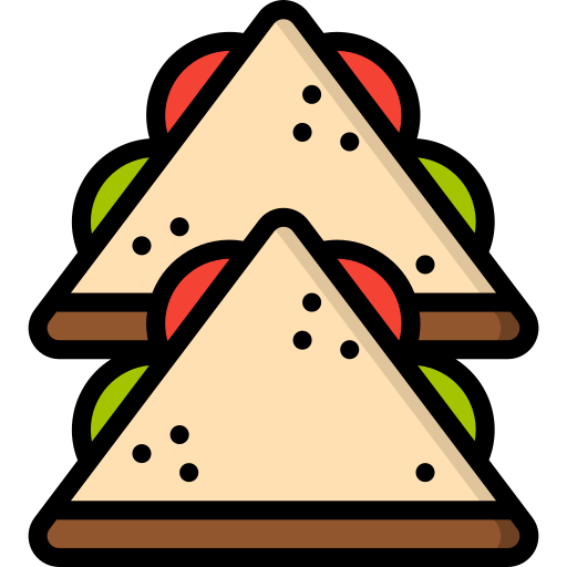 sandwich Basic Miscellany Lineal Color icon