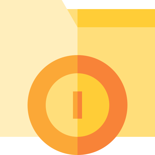 포트폴리오 Basic Straight Flat icon
