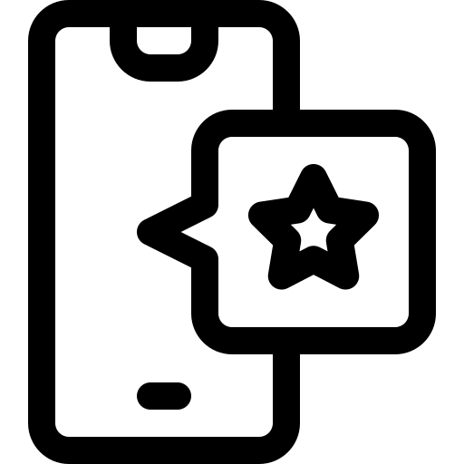 notation Basic Rounded Lineal Icône