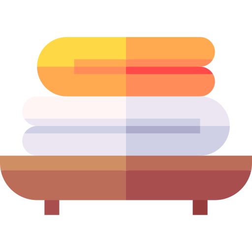 Towels Basic Straight Flat icon