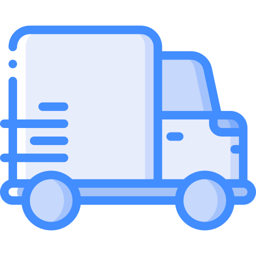 Fast delivery Basic Miscellany Blue icon