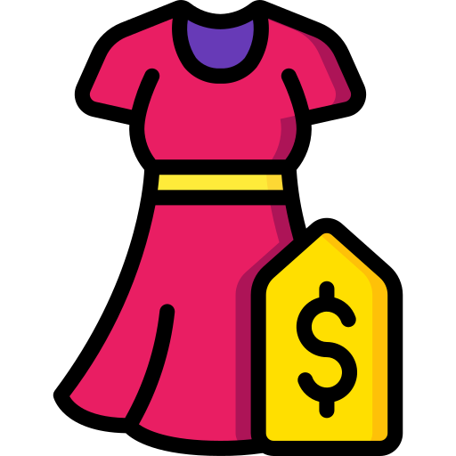 ドレス Basic Miscellany Lineal Color icon