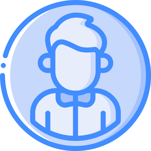 profil de l'utilisateur Basic Miscellany Blue Icône