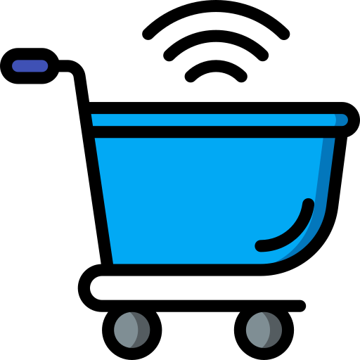 Smart cart Basic Miscellany Lineal Color icon