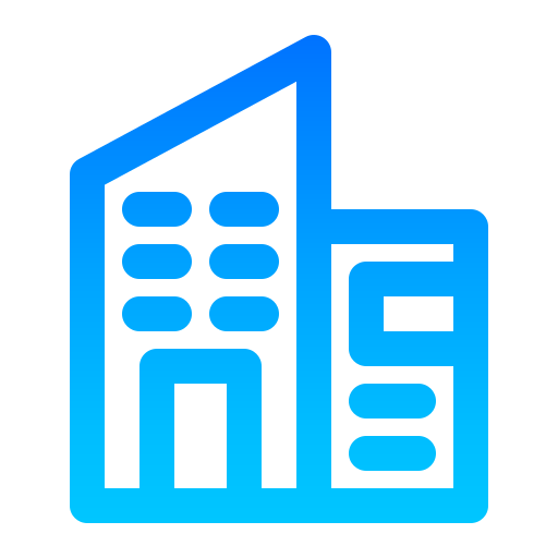 bâtiments Generic Gradient Icône