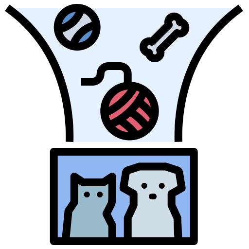 Pet toy Noomtah Lineal color icon