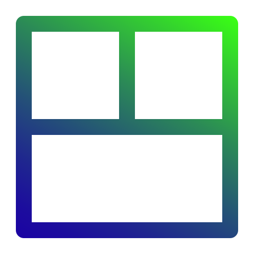 layout Generic Gradient icon