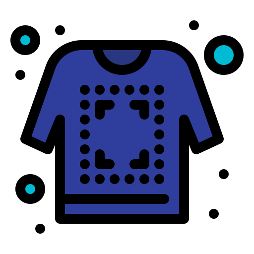 t-shirt Flatart Icons Lineal Color icon