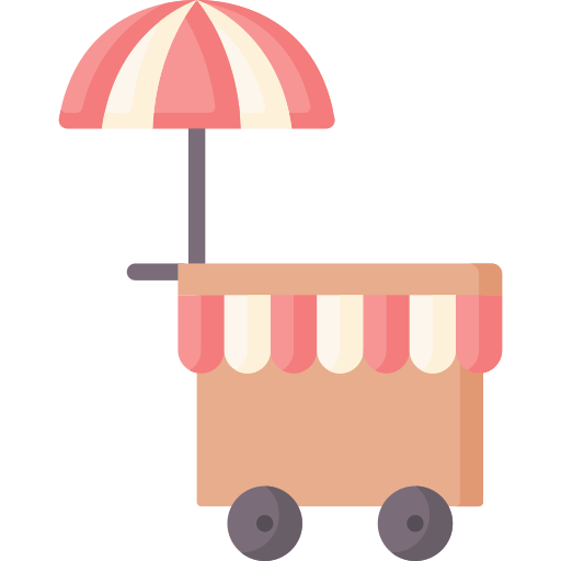 Food cart Special Flat icon