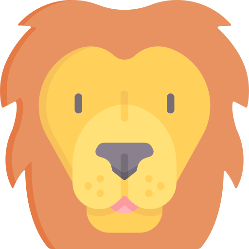 lion Special Flat Icône