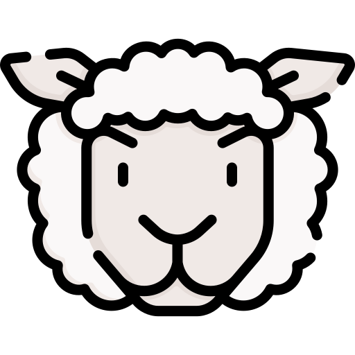 le mouton Special Lineal color Icône
