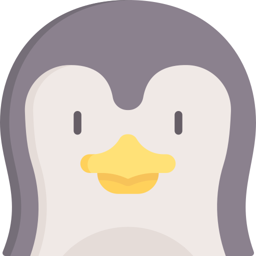pinguïn Special Flat icoon