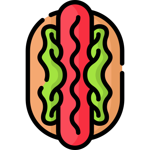 hotdog Special Lineal color icon