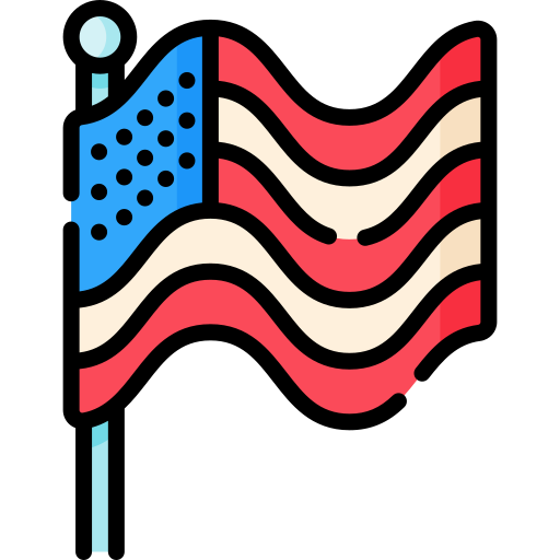usa Special Lineal color icon