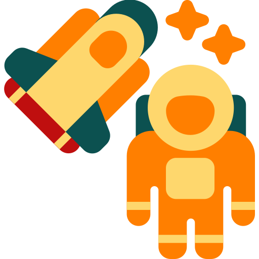 astronauci Generic Flat ikona