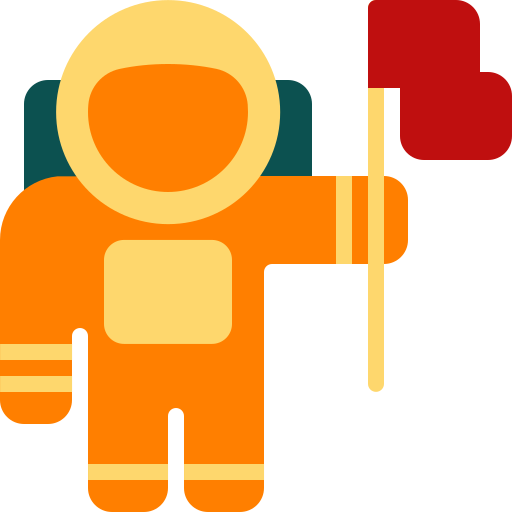 astronauta Generic Flat icona