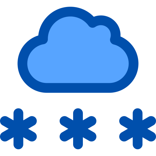 Snowing Generic Blue icon