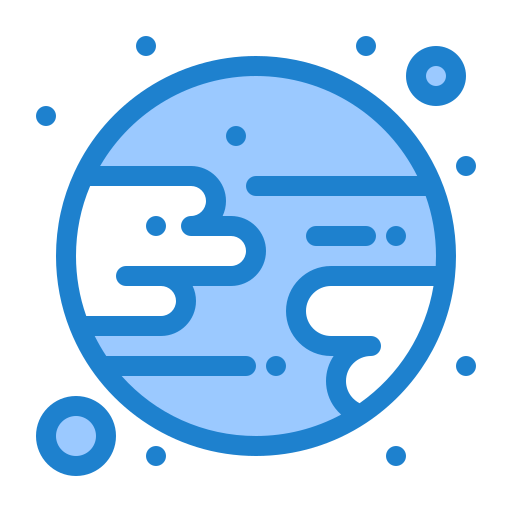日食 Generic Blue icon