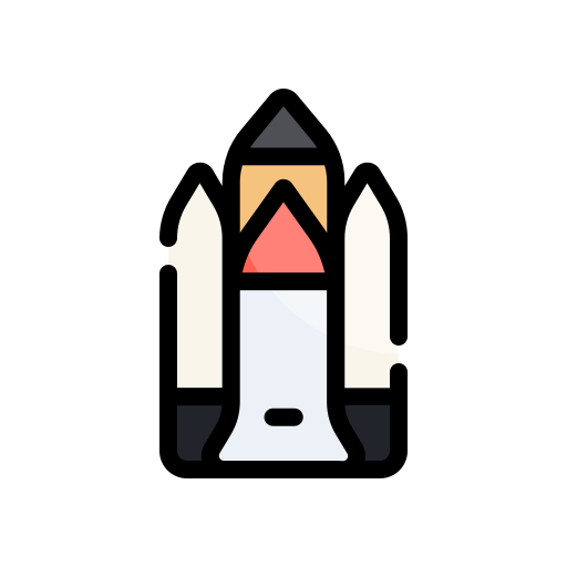 Spacecraft Generic Outline Color icon