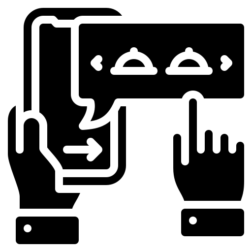 zamów jedzenie Generic Glyph ikona