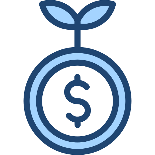 investition Generic Blue icon