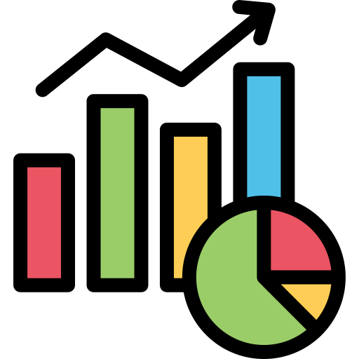 statistieken Generic Outline Color icoon