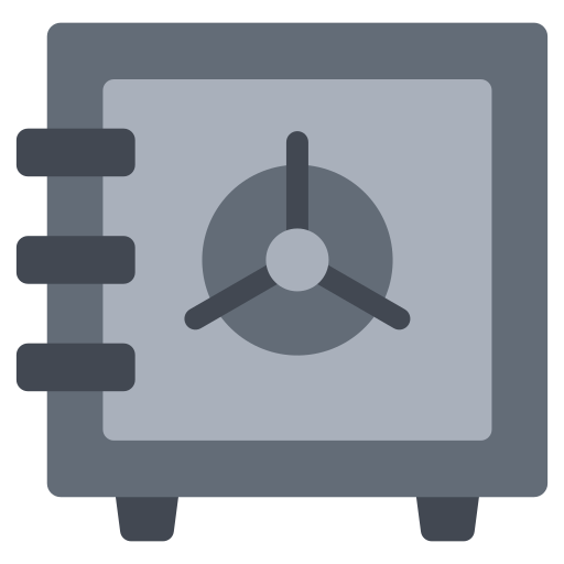 caja de seguridad Generic Flat icono