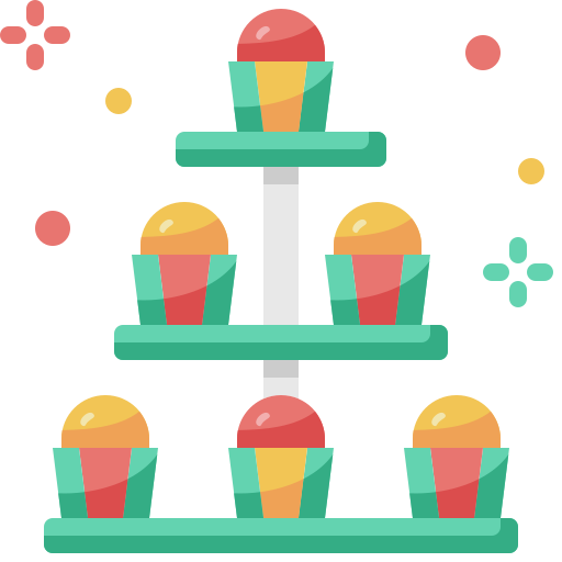 cupcakes Generic Flat Icône