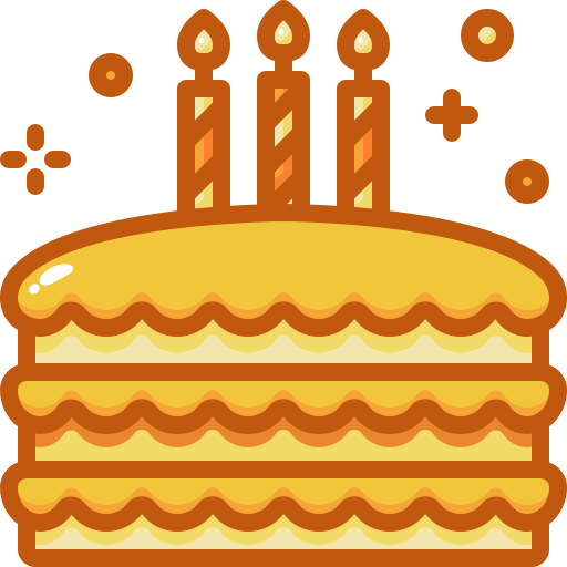 Birthday cake Generic Others icon