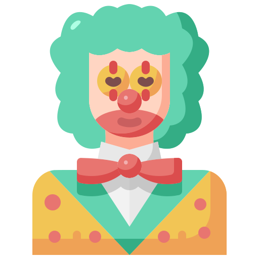 clown Generic Flat icona