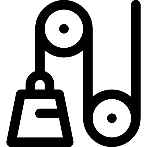 physik Basic Rounded Lineal icon