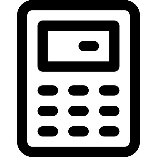 Калькулятор Basic Rounded Lineal иконка