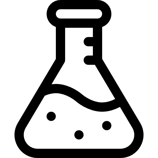 Beaker Basic Rounded Lineal icon