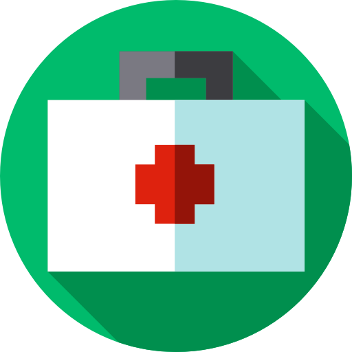 Healthcare Flat Circular Flat icon