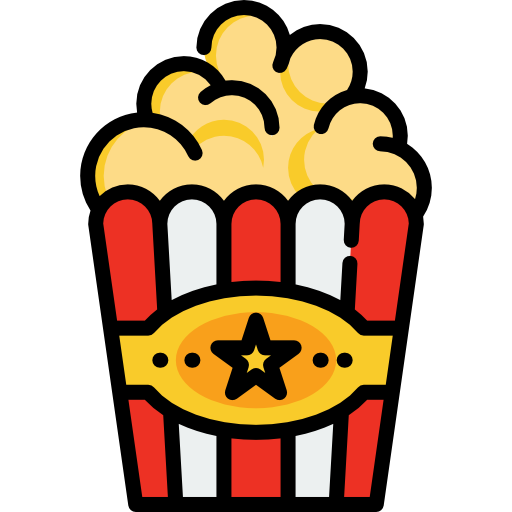 popcorn Special Lineal color icon
