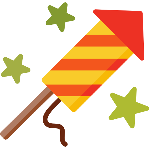Firework Special Flat icon