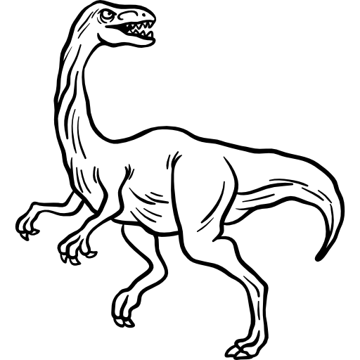 ガリミムス Hand Drawn Black icon