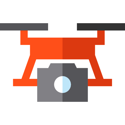 drone Basic Straight Flat icona