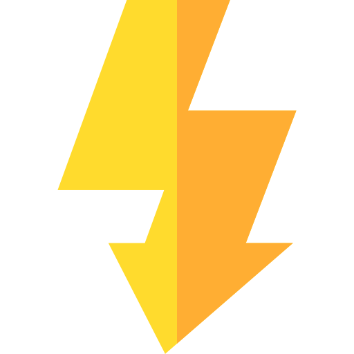 Flash Basic Straight Flat icon