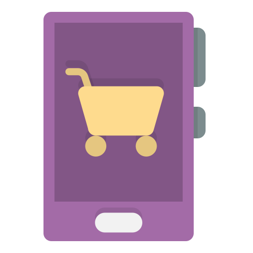 Mobile shopping Generic Flat icon