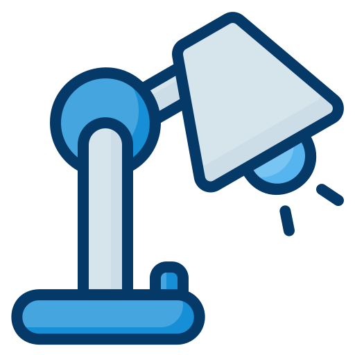 데스크 램프 Generic Blue icon