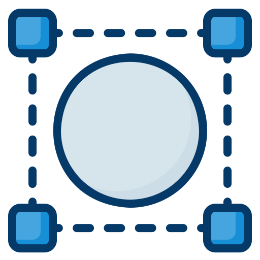 Selection Generic Blue icon