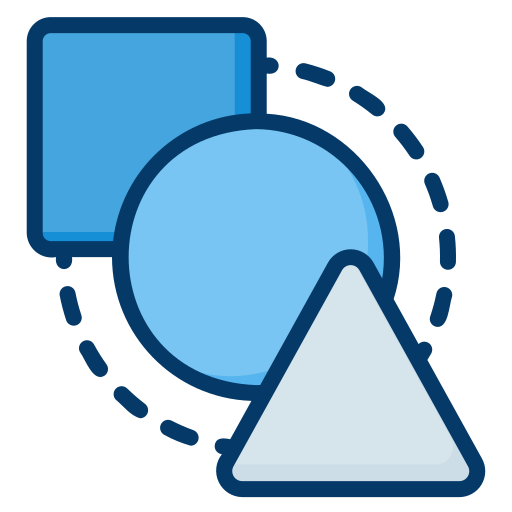 kształty Generic Blue ikona