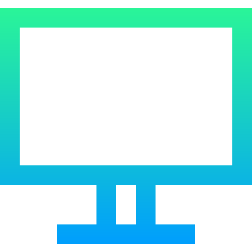 monitor Super Basic Straight Gradient icon