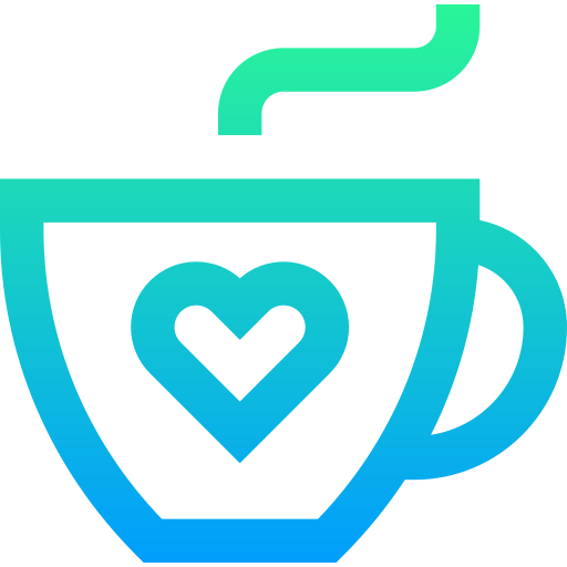 Coffee mug Super Basic Straight Gradient icon