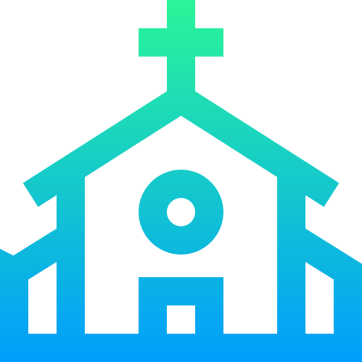 iglesia Super Basic Straight Gradient icono