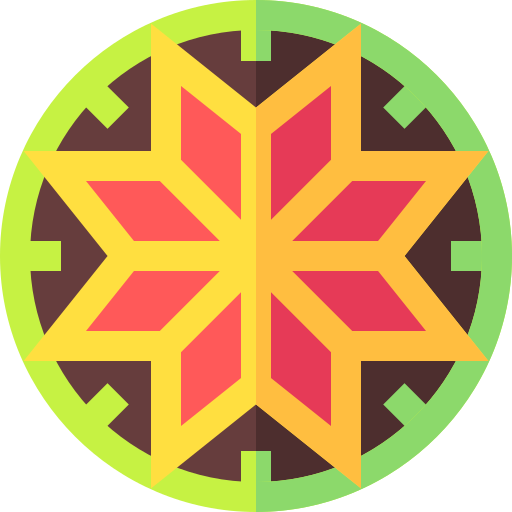 Mandala Basic Straight Flat icon
