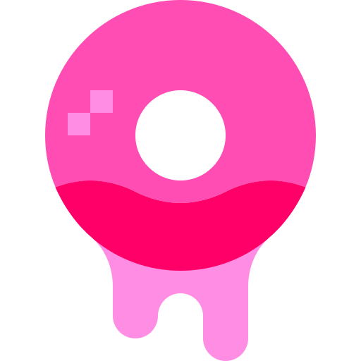 donut Basic Sheer Flat Icône